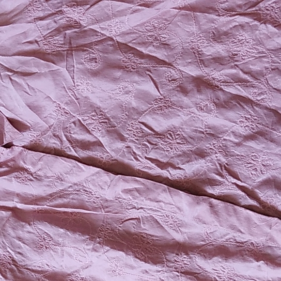 90's Vintage Oversized Long Sleeve Button Up Silk Blouse - Picture 3 of 4